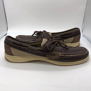 Sperry Top Sider Boat Shoes Dark Brown